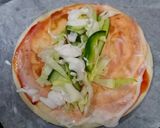 A picture of step 6 of Special zinger shawarma 💝💝.