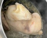 Φωτογραφία βήματος 1 της συνταγής Κοτόσουπα με κοτόπουλο στο γκριλ