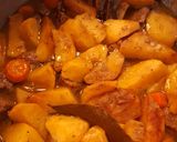 A picture of step 4 of Lemon Beef Stew with Potatoes.
