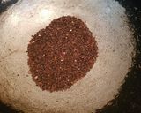 A picture of step 3 of Idli Milagai Podi/South Indian Gun powder/Idly podi.