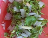 A picture of step 3 of Dahi bara mix chat papry / tasty chatpaty chat.