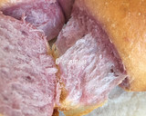 Foto langkah ke 21 dari resep Roti Sobek Ubi Ungu.