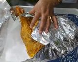 A picture of step 3 of Raan Steam Roast/ Mutton Leg Roast.