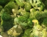 Foto del paso 4 de la receta: Repollitos de bruselas y brócoli (bajas calorías)