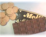 A picture of step 1 of Cookie Crunch Chocolates for Valentine's Day.