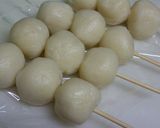 A picture of step 4 of Moist and Chewy Mitarashi Dango with Tofu.