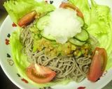 A picture of step 5 of Natto Soba Noodles.