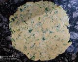 A picture of step 3 of Leftover Dal Thepla.