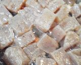 A picture of step 2 of Simple Tasty and Spicy Konnyaku for Bento.