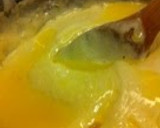 A picture of step 4 of Madeleines.