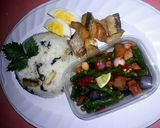 Foto langkah ke 5 dari resep Nasi Bekepor Sambal Raja khas Kalimantan Timur.