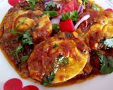 A picture of step 6 of Egg Curry.