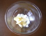 A picture of step 1 of Crunchy Chocolate Icebox Cookies.