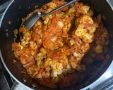A picture of step 4 of Cauliflower curry ❦.