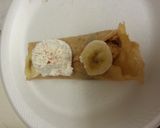 A picture of step 5 of Whole Weat Crepe with Nutella & Banana Filling.