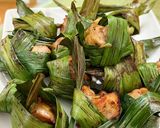 Hình bước làm 4 của món Gà Bọc Lá Dứa 🌿 Thai Pandan Chicken
