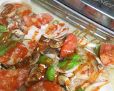 A picture of step 2 of The bomb chicken.
