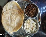 A picture of step 5 of Navratri bhog.