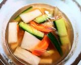 A picture of step 6 of Mul (Water) Kimchi Instant Pickles.