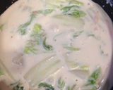 A picture of step 3 of Kids' Favorite, Braised Chinese Cabbage in Cream Sauce.
