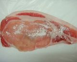 A picture of step 3 of You'll Love the Sour Taste! Ume Sauce Shiso Leaf and Lotus Root Pork Rolls.