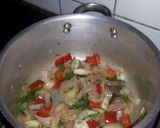 A picture of step 1 of vegetable curry easy.
