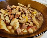 Foto del paso 9 de la receta: 🌶️🍲 Guiso de mondongo con aceite especiado picante 🍲🌶️ EL GUISO Económico y rendidor!!