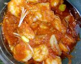 Foto langkah ke 2 dari resep Nasi bakar isi teri dan udang.