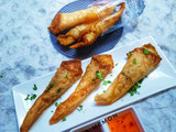 Chicken samosa patti Cones