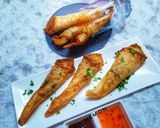 A picture of step 7 of Chicken samosa patti Cones.