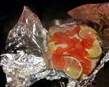 A picture of step 5 of Grilled Swordfish with coconut oil.