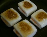 A picture of step 2 of Grilled Hanpen Fishcake with Mentaiko and Cheese.