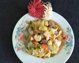 Foto langkah ke 5 dari resep Ca Sawi Putih Saus Tiram.