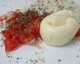 A picture of step 1 of Caprese Pop.
