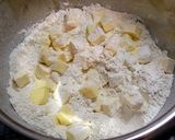 A picture of step 1 of Flaky and Beautiful All-Purpose Kneaded Pie Crust.