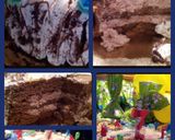 A picture of step 4 of AMIEs MOCHA CAKE.
