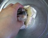 A picture of step 1 of Pan-fried Mackerel Tatsuta-age.