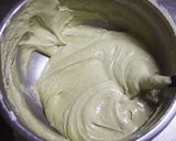 A picture of step 7 of Light and Moist Matcha Sponge Cake.