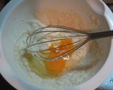 A picture of step 1 of Tofu and Black Tea Cake in a Rice Cooker.