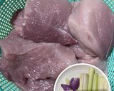 Hình bước làm 1 của món Chà bông heo