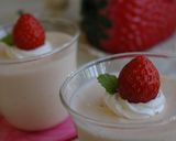 A picture of step 12 of Strawberry Bavarois.