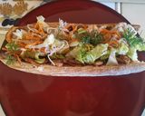 A picture of step 10 of Filet Mignon & Cilantro Banh Mi Sandwich.