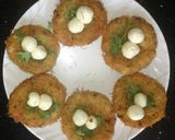 A picture of step 6 of Chicken bird nest cutlet.