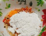Hình bước làm 1 của món Cơm cuộn không dùng rong biển