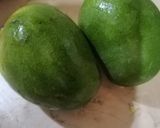A picture of step 2 of Mangochatni #mangotango.