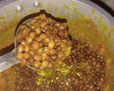 A picture of step 3 of Chana kanghou Recipe Manipur Style Chana Sabzi.