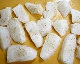 A picture of step 4 of Fried White Fish with Sweet Onion Tartare Sauce.