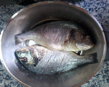 Foto del paso 1 de la receta: Dorada al vapor con patatas con Thermomix 👍