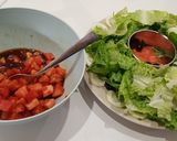 Foto del paso 4 de la receta: Ensalada de Tomate Rosa de Barbastro con Aliño Asiático