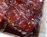 A picture of step 3 of Restaurant Style Marinated Tuna for Rice Bowls.
